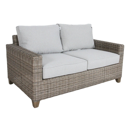 Buy Sophy 2 Seater Wicker Rattan Outdoor Sofa Chair Lounge discounted | Products On Sale Australia