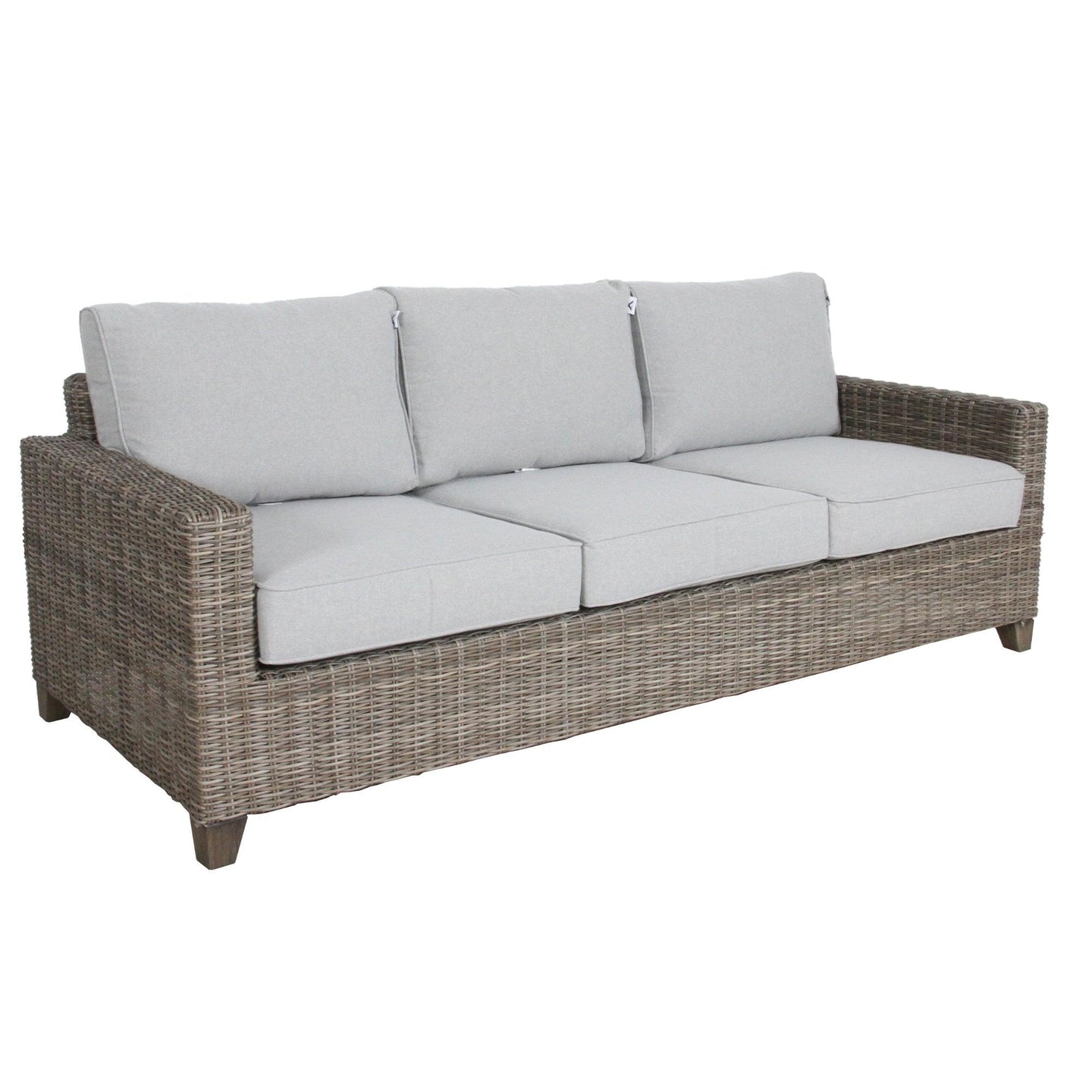 Buy Sophy 3+2+1 Seater Wicker Rattan Outdoor Sofa Set Coffee Side Table Chair Lounge discounted | Products On Sale Australia