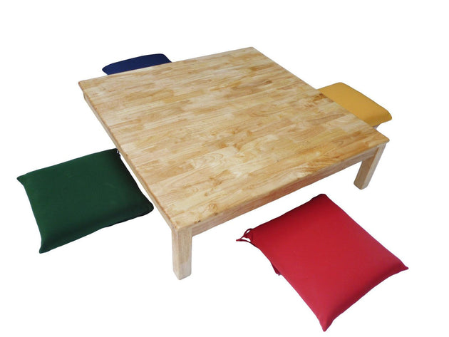 Buy Square Low table and 4 cushions discounted | Products On Sale Australia