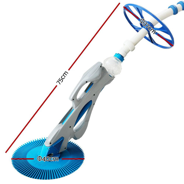 Buy Swimming Pool Cleaner Automatic Vacuum Floor Climb Wall Suction Ground 10M Hose discounted | Products On Sale Australia