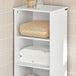 Buy Tall Bathroom Storage Cabinet 3 Shelves, White discounted | Products On Sale Australia