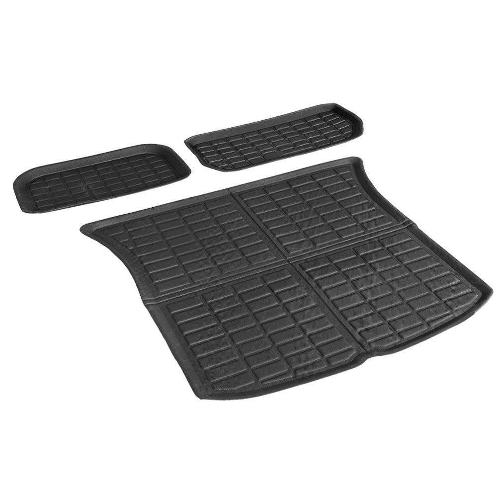 Buy Tesla Model Y 2021-2024 Rear Well Front Cargo Trunk Toolbox Boot Liner Floor Mat discounted | Products On Sale Australia