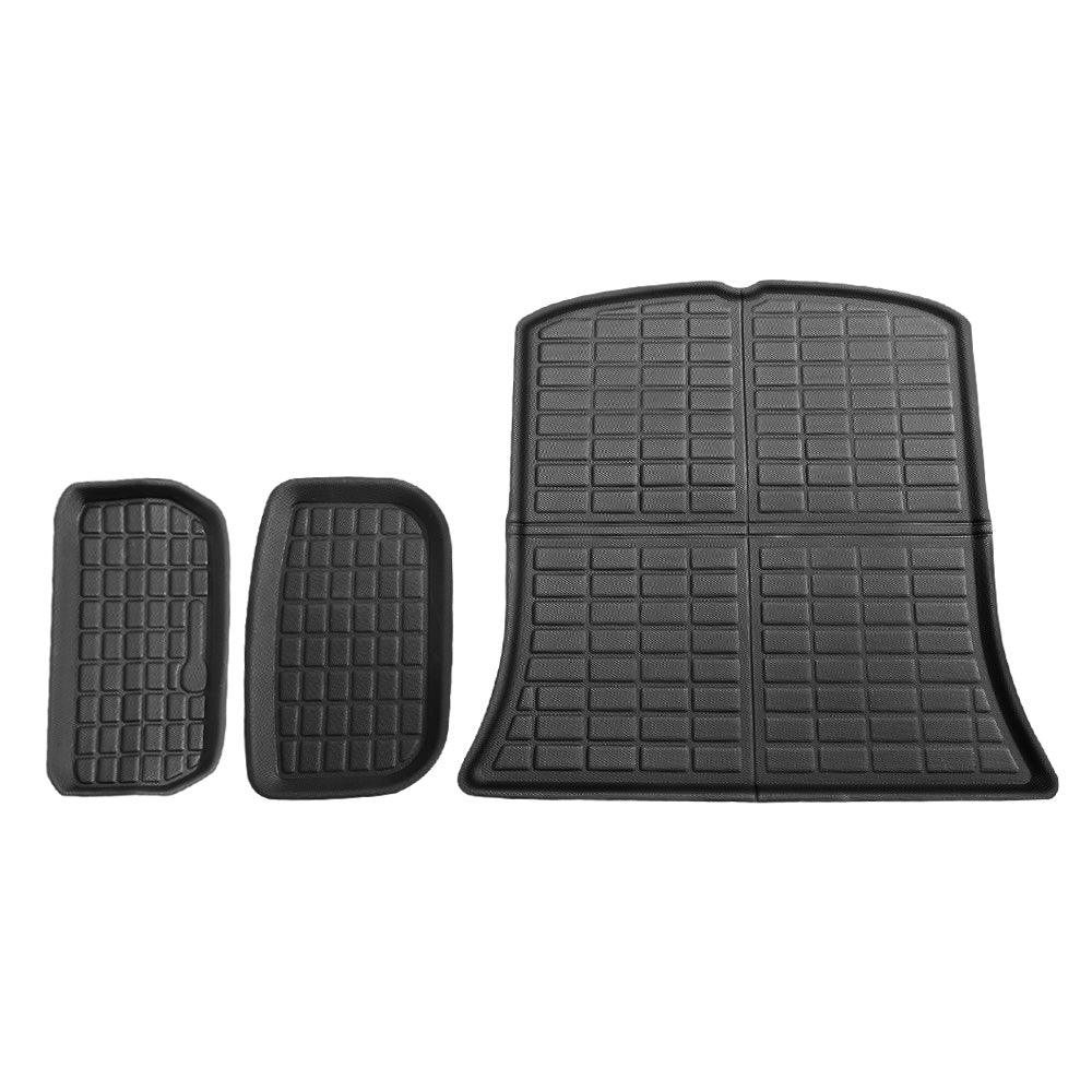 Buy Tesla Model Y 2021-2024 Rear Well Front Cargo Trunk Toolbox Boot Liner Floor Mat discounted | Products On Sale Australia