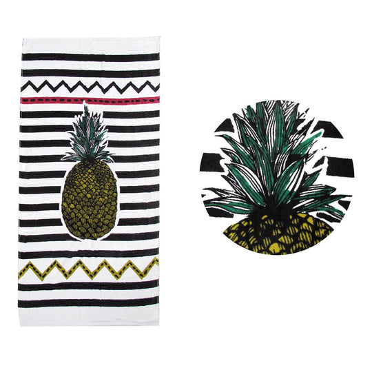 Buy The Gaint Pineapple Cotton Beach Towel discounted | Products On Sale Australia