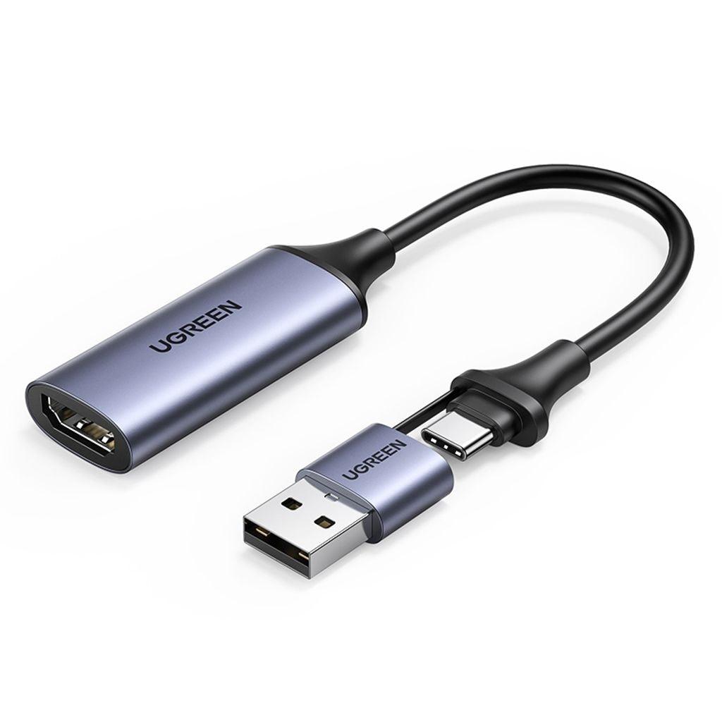 Buy UGREEN 40189 USB-C to HDMI 2 in 1 HD Video Capture Card discounted | Products On Sale Australia