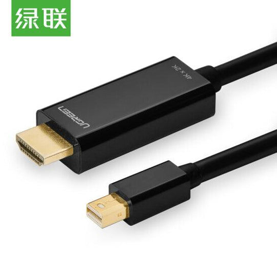 Buy UGREEN Mini DP Male to HDMI Cable Black Support 4K 1.5M (20848) discounted | Products On Sale Australia