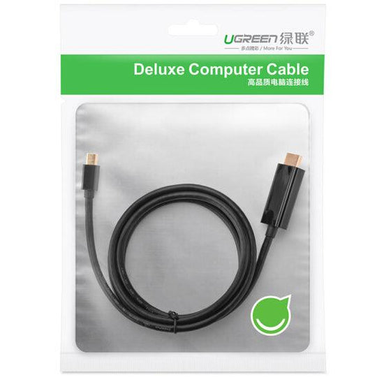 Buy UGREEN Mini DP Male to HDMI Cable Black Support 4K 1.5M (20848) discounted | Products On Sale Australia