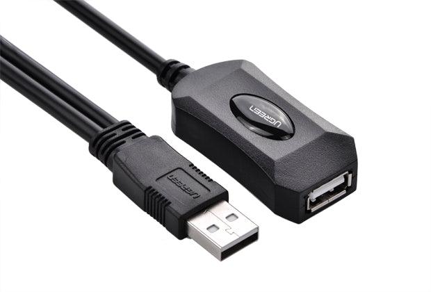 Buy UGREEN USB 2.0 Active Extension Cable 10M with USB Power 5M (20214) discounted | Products On Sale Australia