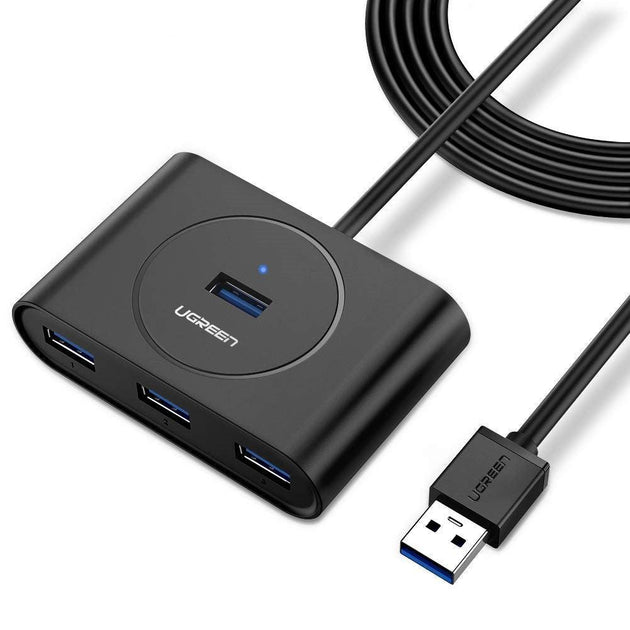 Buy UGREEN USB 3.0 4 Ports Hub Black 50CM (20290) discounted | Products On Sale Australia