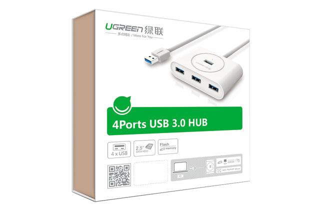 Buy UGREEN USB 3.0 4 Ports Hub White 1M (20283) discounted | Products On Sale Australia