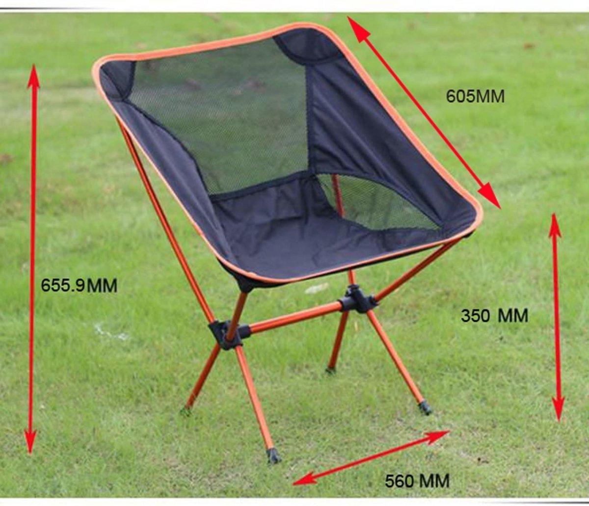 Buy Ultralight Aluminum Alloy Folding Camping Camp Chair Outdoor Hiking Patio Backpacking Blue discounted | Products On Sale Australia