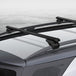 Buy Universal Car Roof Racks Pod Aluminium Cross Bars Adjustable 108cm Black discounted | Products On Sale Australia