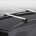 Buy Universal Car Roof Racks Pod Cross Bars Aluminium Adjustable 123cm Sliver discounted | Products On Sale Australia