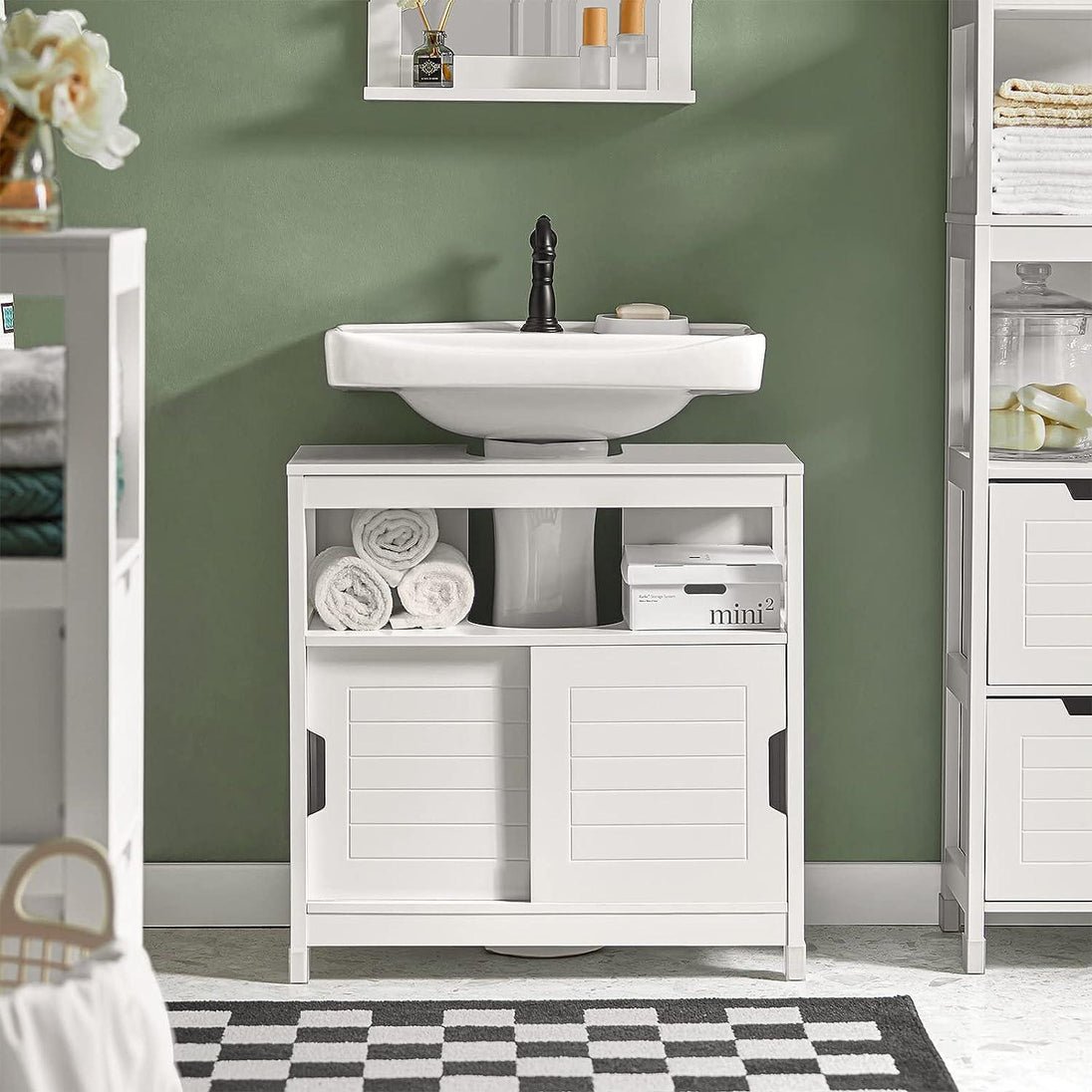 Buy Vanity Unit Bathroom Furniture, White discounted | Products On Sale Australia