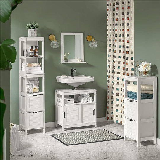 Buy Vanity Unit Bathroom Furniture, White discounted | Products On Sale Australia