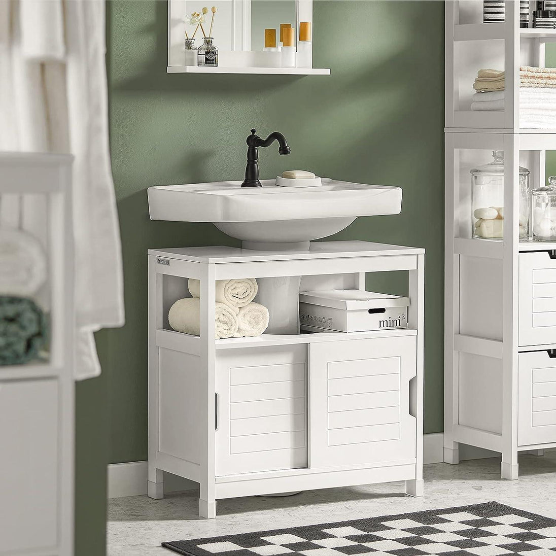 Buy Vanity Unit Bathroom Furniture, White discounted | Products On Sale Australia