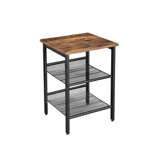 VASAGLE Side Table with 2 Mesh Shelves Products On Sale Australia | Furniture > Living Room Category