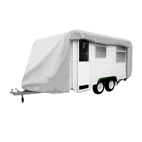 Buy Wallaroo Caravan Cover With Side Zip Campervan 10-13 ft discounted | Products On Sale Australia