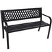 Buy Wallaroo Steel Outdoor Garden Bench - Lattice discounted | Products On Sale Australia