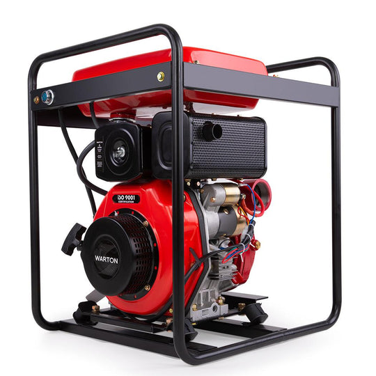 Buy WARTON 2" 8HP Diesel High Pressure Water Pump Fire Fighting Irrigation Farm 2 Inch discounted | Products On Sale Australia