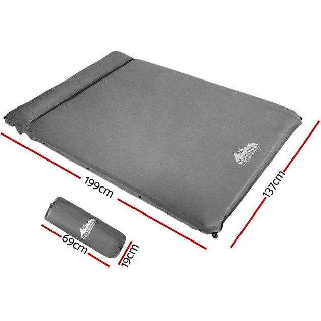 Buy Weisshorn Self Inflating Mattress - Grey discounted | Products On Sale Australia