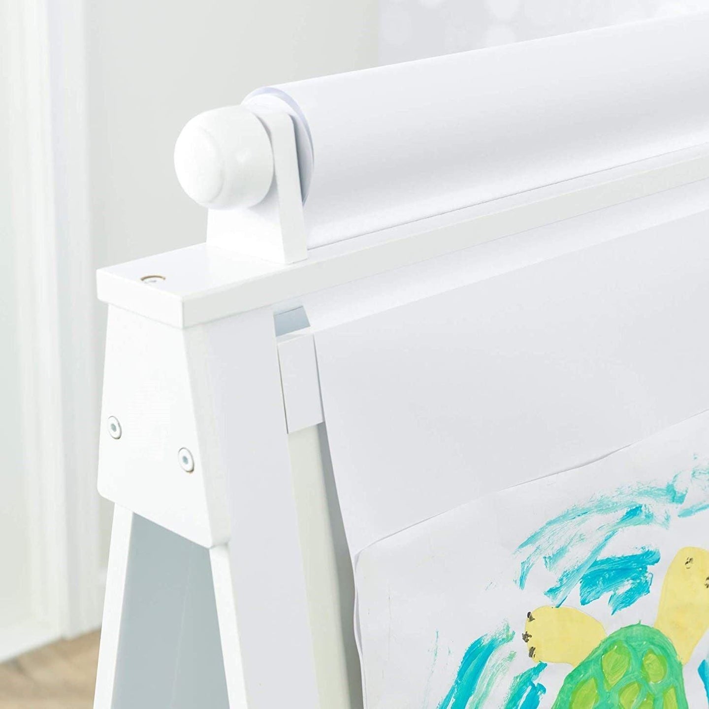 Buy White Deluxe Wood Easel set for kids discounted | Products On Sale Australia