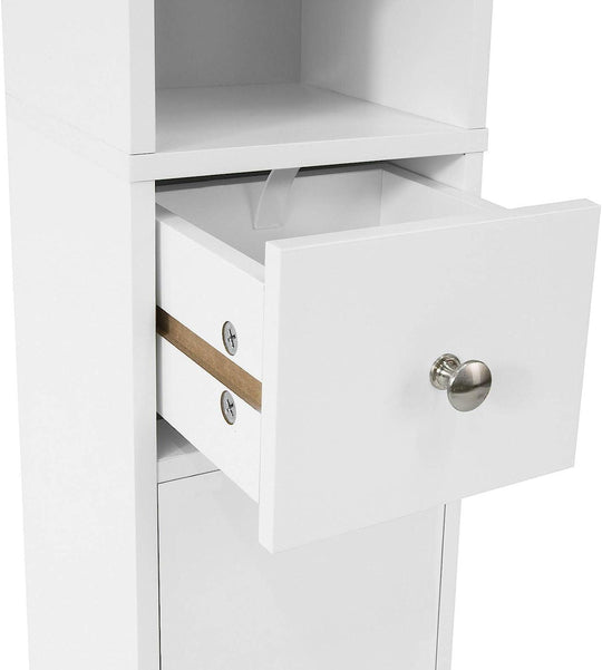 Buy White Tall Bathroom Cabinet High Storage discounted | Products On Sale Australia