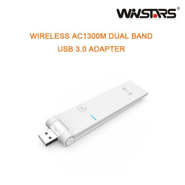 Buy WINSTAR WIRELESS AC1300M DUAL BAND USB 3.0 ADAPTER discounted | Products On Sale Australia