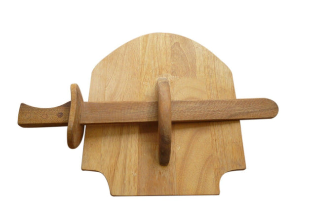 Buy Wooden Sword and Shield discounted | Products On Sale Australia