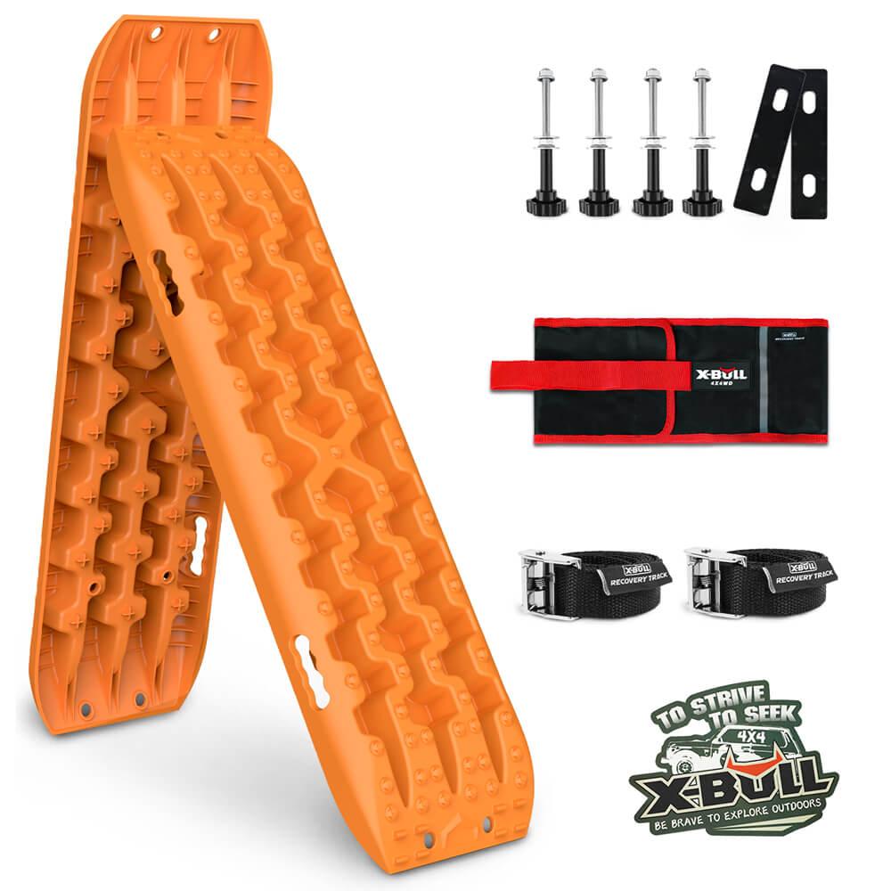 Buy X-BULL 2PCS Recovery Tracks Snow Tracks Mud tracks 4WD With 4PC mounting bolts discounted | Products On Sale Australia