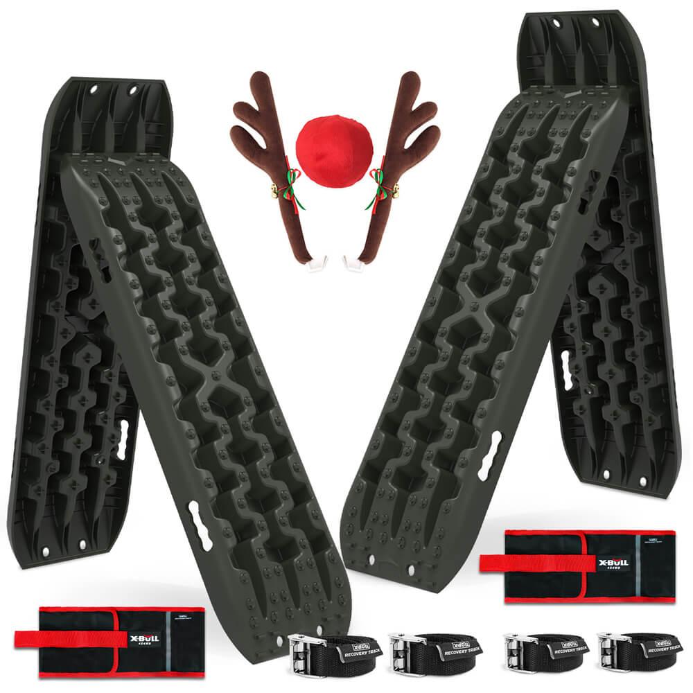 Buy X-BULL 4X4 Recovery Tracks Boards 4WD 10T 4PCS Offroad Vehicle Sand Mud Gen3.0 Olive discounted | Products On Sale Australia