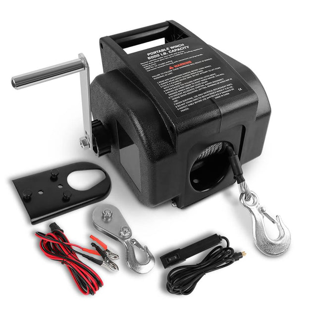 Buy X-BULL 5000LBS Electric Boat Winch 12V Portable Detachable Marine Ship Trailer Winch discounted | Products On Sale Australia