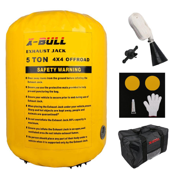 Buy X-BULL Air Jack Recovery Exhaust Jack Kits 5T Air Bag Multi Layer Truck Rescue discounted | Products On Sale Australia