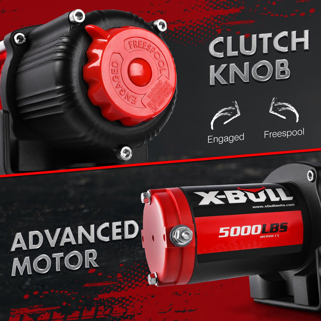 Buy X-BULL Electric Winch 5000LBS 12V 15.2M Synthetic Rope Wireless ATV UTV 4WD Boat discounted | Products On Sale Australia