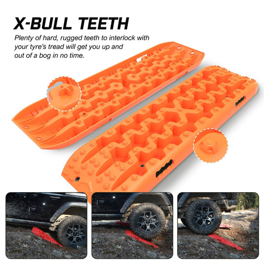 Buy X-BULL Recovery tracks Boards 10T 2 Pairs Sand Mud Snow With Mounting Bolts pins discounted | Products On Sale Australia