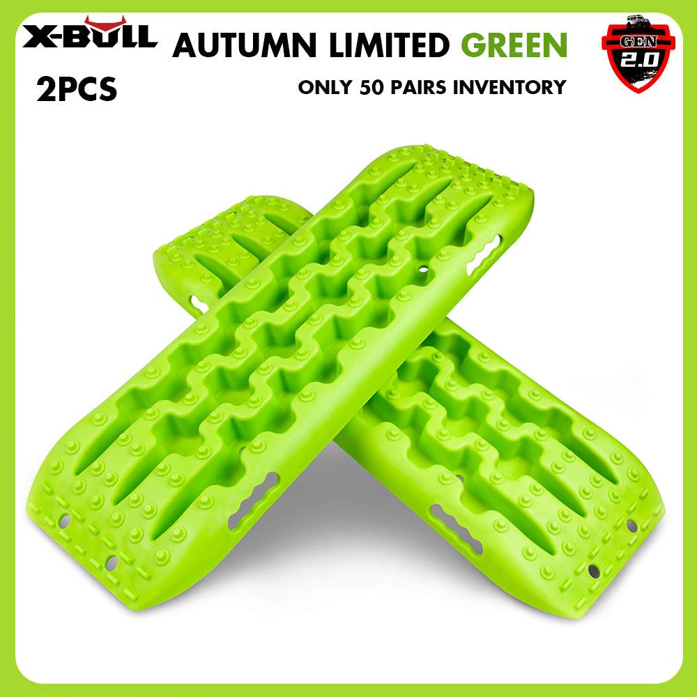 Buy X-BULL Recovery Tracks Boards 10T 2PCS Truck Snow Mud 4WD Offroad Gen2.0 91cm Green discounted | Products On Sale Australia