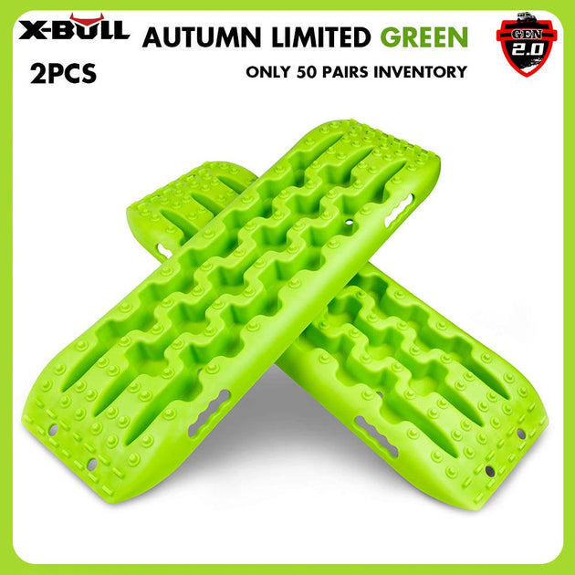 X-BULL Recovery Tracks Boards 10T 2PCS Truck Snow Mud 4WD Offroad Gen2.0 91cm Green Products On Sale Australia | Auto Accessories > Auto Accessories Others Category
