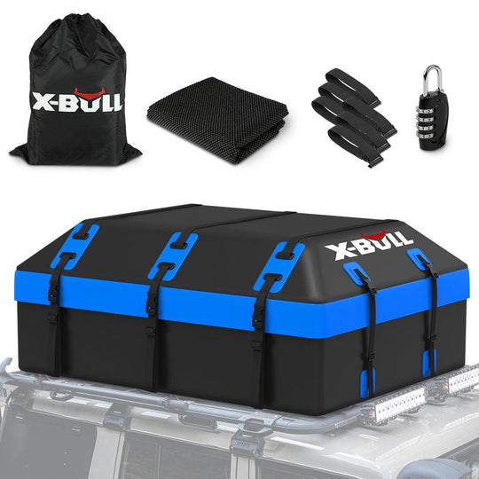 Buy X-BULL Waterproof Car Roof Cargo Bag 595L Top Rack Carrier Luggage Storage Cube discounted | Products On Sale Australia