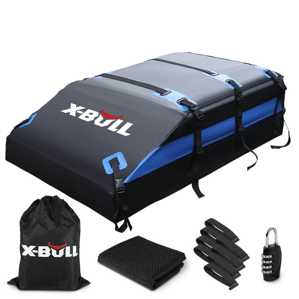 Buy X-BULL Waterproof Car Roof Top Rack Carrier ravel Cargo Luggage Cube Bag Trave 425L discounted | Products On Sale Australia