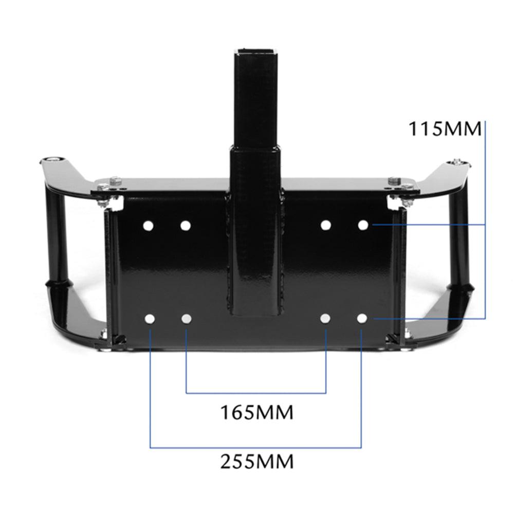 Buy X-BULL Winch Cradle Mounting Plate Bracket Foldable Steel Bar Truck Trailer 4WD Universal For 9000 10000 12000 13000 14500LBS winch discounted | Products On Sale Australia