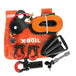 Buy X-BULL Winch Recovery Kit 11PCS 4WD 4x4 Pack Off Road Snatch Strap Essential discounted | Products On Sale Australia