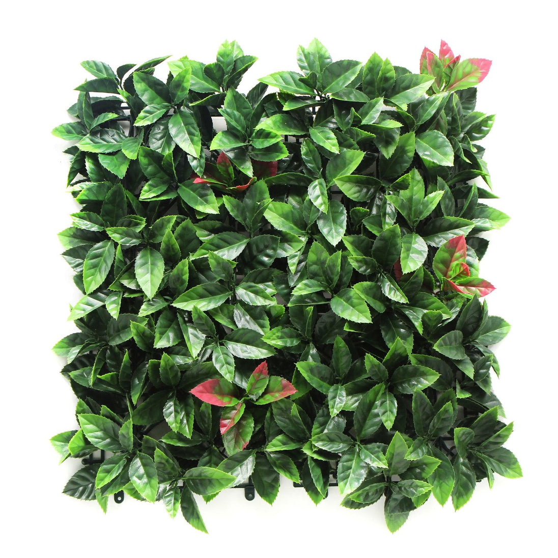 Buy YES4HOMES 4 x Garden Vertical Wall Hanging Artificial Plants Interlocking Tile Hedge Green UV 50x50cm discounted | Products On Sale Australia